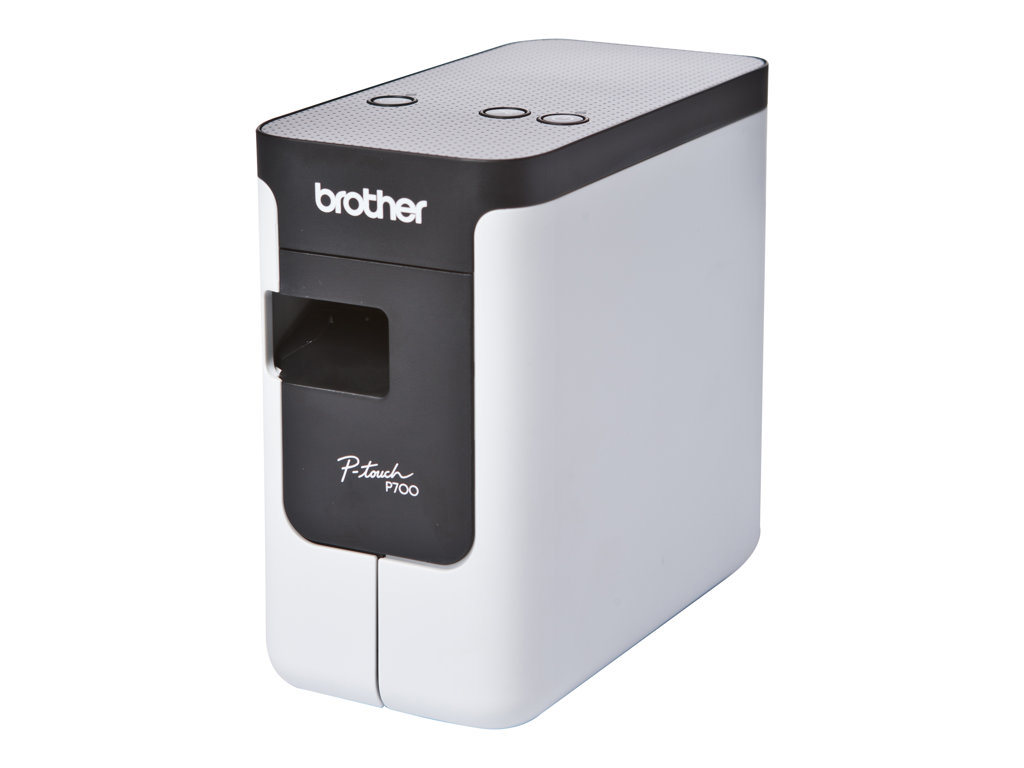 Beschriftungsgerät PT-P700 / 30mm / Sek / 180dpi / 3,5 - 24 mm TZ-Schriftbänder / USB / Integrierte Schneideeinheit / 3Jahre